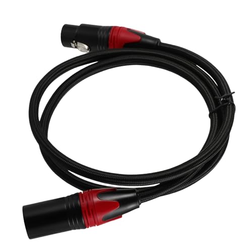 VICASKY XLR Mikrofonkabel Professionelles Geflochtenes XLR Kabel Mit Vergoldeten Kontakten 3 Polig Ideal Für PA Systeme Und Lautsprecher Robuster Zinklegierungsstecker von VICASKY