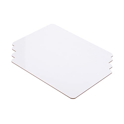 VILLCASE 10 Stk Mini-Whiteboards Weiße, trocken abwischbare Tafel Lapboard trocken abwischbar Trockenlöschtafel Whiteboards für Kinder whiteboard kinder whiteboard für kinder Bambus von VILLCASE