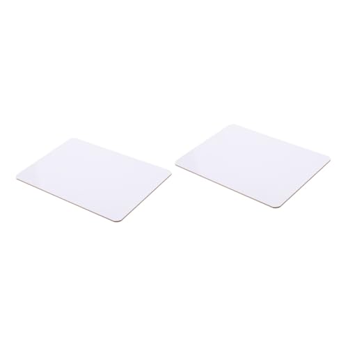 VILLCASE 8 Stk trocken abwischbare Tafeln whiteboard kinder whiteboard für kinder Blank whiteboard Mini-Whiteboards Whiteboards für Studenten doppelseitiges Whiteboard Hölzern Weiß von VILLCASE