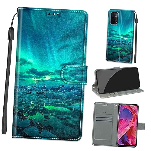 VILLFUL Telefon Lackierte Schale Telefon Anti-Fall-Schale Telefonschutz Handyhülle Mit Geldbörse Magnetische Handyhülle Handy Flip Case Telefon Schutzhülle Handy-fallschutz Telefonhülle von VILLFUL