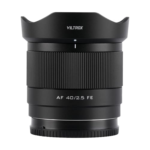 VILTROX AF 40mm f2.5 FE Full Frame Lens for Sony, 40mm f/2.5 Prime e Mount Lens for Sony a7cr a7ii a9iii a7cii a7rv a6700 a7iv a7iii ZV-E10 II a6600 a6400 von VILTROX