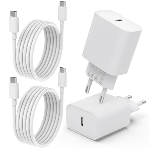 Apple MFi Zertifiziert USB C Ladegerät und iPhone ladekabel für iPhone 16/15 Pro Max 15/16 Plus iPad air pro Schnellladegerät usbc Stecker Schnellladekabel USB c Power Adapter von VINFFS