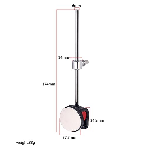 Bass-hammer Kopf Der Bassdrum Trommelschläger Bass-drum-stick Drum-pads Trommelstöcke Zubehör Für Trommeln Schlagzeuger-sticks Schlagkopf Aus Silikon Schlaghammer Weiß VINTORKY von VINTORKY