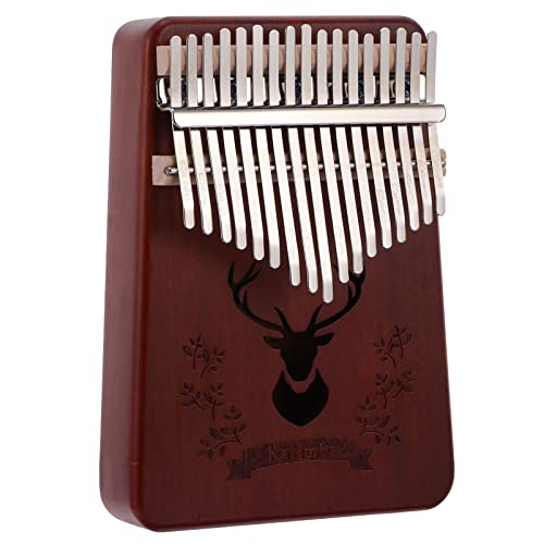 VINTORKY 17 kalimba weichnachtsgeschke geburtstagsmitgebsl Thumb Piano schlagholz Simuliertes Instrument faltbares Klavier Mundharmonika Daumenklavier aus Holz Holzfingerklavier Coffee von VINTORKY