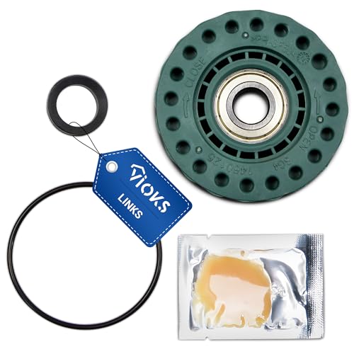 VIOKS Lagerung Links Ersatz für AEG Elеctrolux Zanker Zanussi 4071430963 4055070751 - Waschmaschine Lagersatz inkl. Kugellager, Dichtung, O-Ring, Fett für Antriebsgegenseite Waschmaschine Toplader VIOKS Lagerung Links Ersatz für AEG Elеctrolux Zanker Zanussi 4071430963 4055070751 - Waschmaschine Lagersatz inkl. Kugellager, Dichtung, O-Ring, Fett für Antriebsgegenseite Waschmaschine Toplader von VIOKS