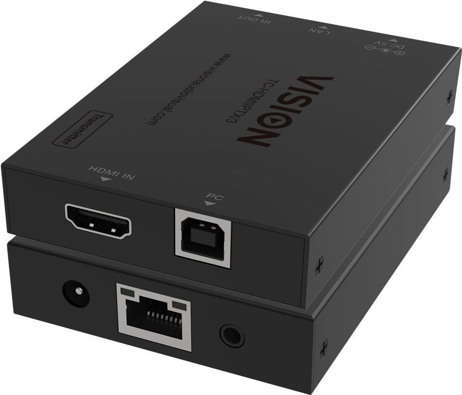 Vision TC-HDMIIPTX/3 - KVM-/Audio-/Infrarot-Verl�ngerung - Sender - �ber CAT 6 - USB - bis zu 150 m von VISION