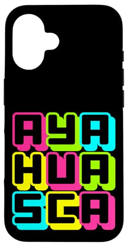 Hülle für iPhone 16 Ayahuasca - Erleuchtete Seelenreise mit schamanischer Weisheit von VISIT OUR AYAHUASCA STORE HERE