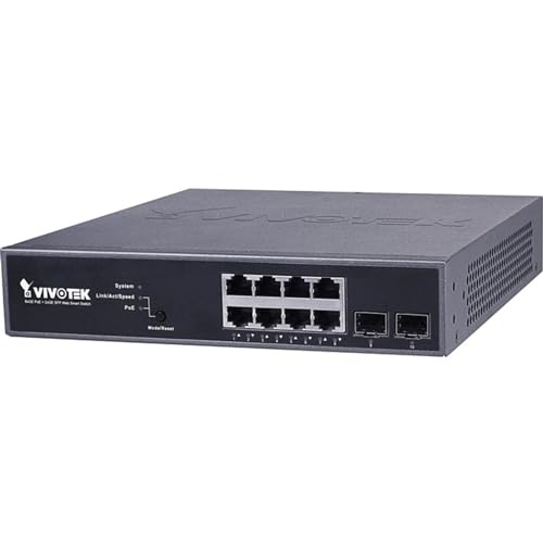 VIVOTEK PoE Switch AW-GEV-104B-130, 130 W, Multicolor von VIVOTEK