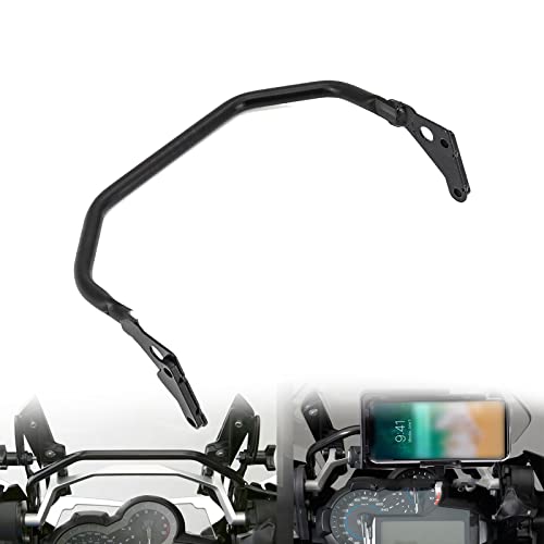VLZUNO Motorrad-Handy-GPS-Navigationshalterung, Unterstützung 12 mm, for BMW, R1200GS R1250GS R 1200 GS LC ADV R1250 GS Adventure Motorrad-Telefonhalterung(Bracket) von VLZUNO