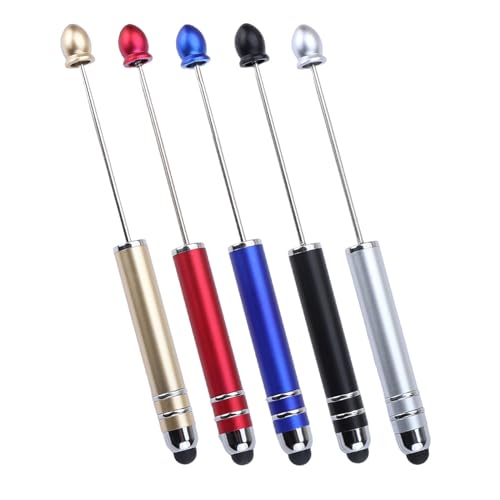 VOCUE L 3 in 1 Stylus Kugelschreiber für Perlenstift, Lustige Schreibstifte Büro Signing Pen Business Geschenk Stift für Frauen Männer von VOCUE