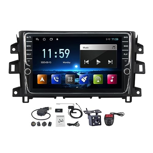 Android 11 Autoradio mit Navi für Nissan Navara NP300 2011-2016 Radio FM RDS Car Radio 9 Zoll-IPS-Dispaly CarPlay Android Auto Lenkradsteuerung/1080P-Video/Bluetooth 5.0 Hände frei ( Size : K100S ) von VOLEMI