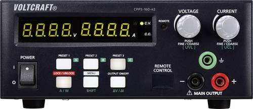 VOLTCRAFT CPPS-160-42 Labornetzgerät, einstellbar 0.02 - 42 V/DC 0.01 - 10A 160W USB fernsteuerbar, von VOLTCRAFT