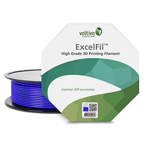 Voltivo compatible ExcelFil 3D Druck Filament, ABS, 2,85mm - ozeanblau von VOLTIVO