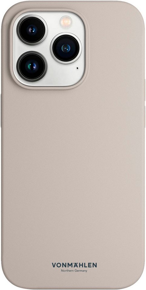 VONMÄHLEN Smartphone-Hülle Hülle für iPhone 13 Pro Max, Eco Silicone Case - Cream von VONMÄHLEN