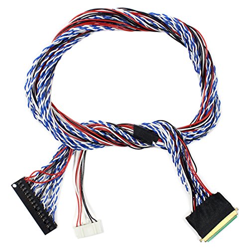 VSDISPLAY LVDS Signal Kabel IPEX 40Pin 2ch 6bit 50cm Länge (MEHRWEG) von VSDISPLAY