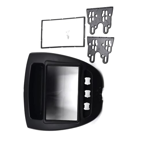 Radioblende Armaturenbrett Einbausatz DVD Panel Stereo Abdeckung 2 Din Autoradio Rahmen Für Toyota Für Aygo 2005-2014 von VSESTCDPB