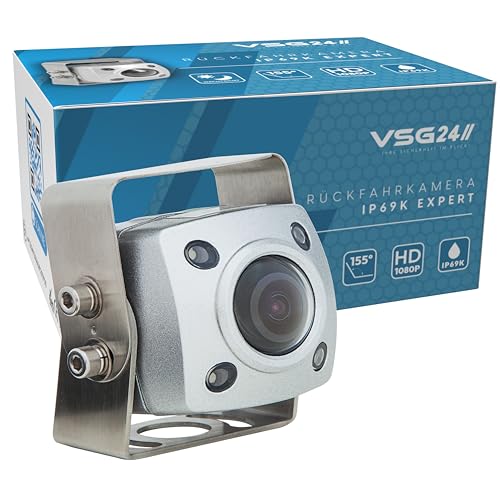 VSG IP69K-Professional/extrem robust/höchste Schutzklasse IP69K / 154° & 1080P / 12Volt / Nachtsicht/Heavy-Duty/PRO-Expert Serie von VSG