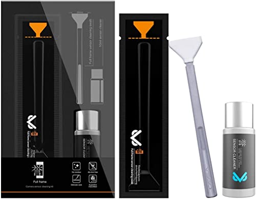 VSGO VS-S03E New Full Frame Camera Cleaning Kit 12pcs Sensor Cleaning Swab + 10ml Cleaner for Sony Nikon Canon FF CCD CMOS Clean… von VSGO