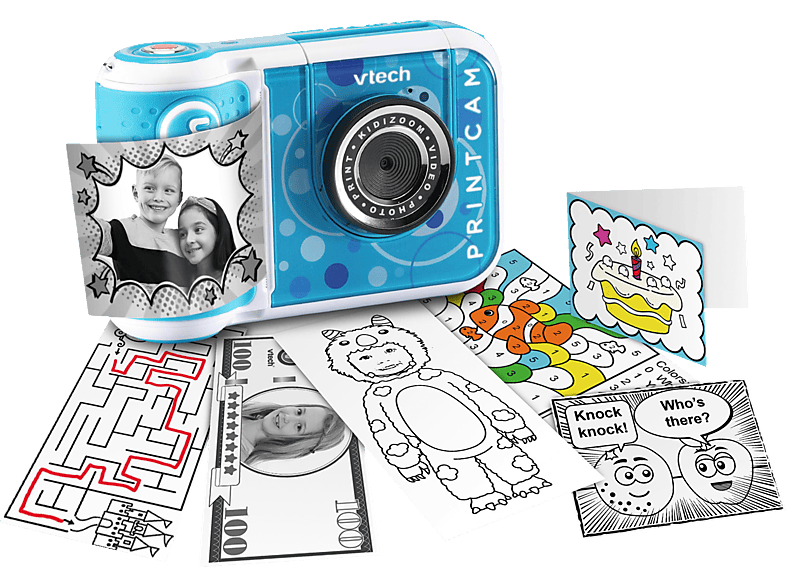 VTECH KIDIZOOM PRINT CAM Kinderkamera, Blau VTECH KIDIZOOM PRINT CAM Kinderkamera, Blau von VTECH