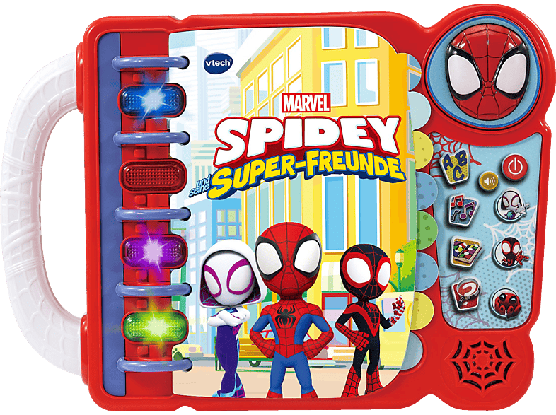 VTECH Spidey und seine Super-Freunde - Abenteuerbuch Lernbuch, Mehrfarbig von VTECH