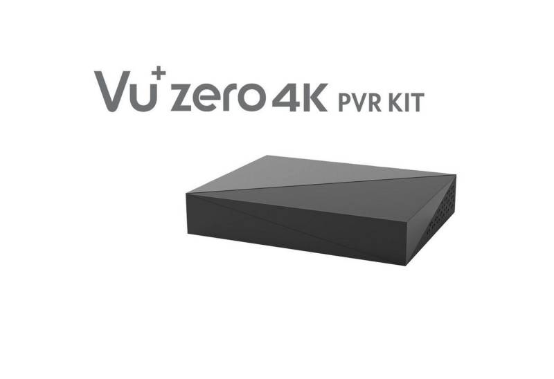 VU+ 620460 Zero 4K PVR Kit für Festplatten, 6,35 cm (2,5 Zoll), schwarz SAT-Receiver von VU+