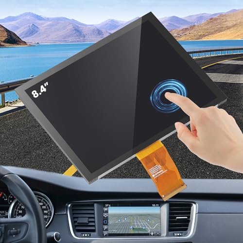 VVAVV Uconnect 4C UAQ LCD Monitor Touchscreen Radio Navigation 17-21 Ersatz passend für Dodge RAM Jeep Chrysler ab 2017 LA084X01(SL)(02) von VVAVV