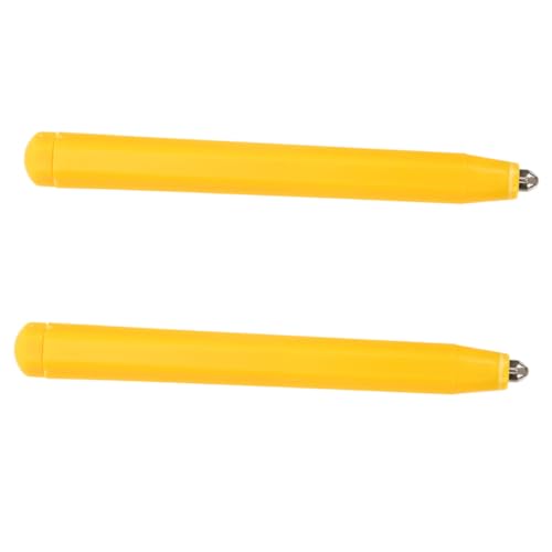 Vaguelly 2st Magnetischer Zeichenstift-ersatzstift Bretter Weiße Tafel Magnetisches Zeichenbrett Magnete Planke Magnettafel-stiftzubehör Brettspiel-magnetstift Ersatzstifte Plastik Yellow von Vaguelly