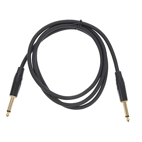 Vaguelly 65mm Audio kabel Instrumentenkabel an Aux Aux-Kabel für E-Gitarre gitarrenkabel guitar cable elektrische Adapter Amp-Gitarre Instrumenten-Audio-Adapterkabel Audiokabel für Mikrofon von Vaguelly