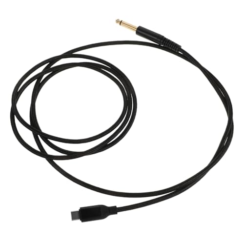 Vaguelly Audiokabel Für E Gitarre Gitarrenkabel Gitarrenteil Typ C Aufnahme Audiokabel Audiokabel Für Gitarre 635 Mm Audiokabel Gitarrenkabel Gitarren Aufnahme Audiokabel Kupfer von Vaguelly