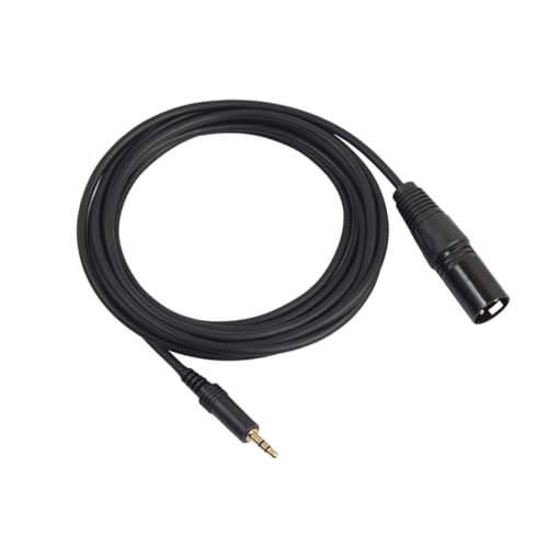 Vaguelly Audiokabelanschluss c-Kabel USB-Adapter USB-Audiokabel Mikrofonkabel gitarrenkabel guitar cable recording gitarren kabel gitarre kabel audio-kabel Black von Vaguelly