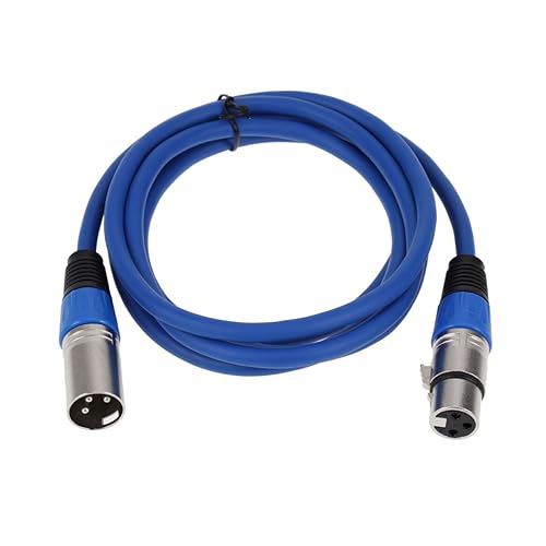 Vaguelly Kabel Für Pro-geräte Kabel Mikrofonkabel Profi-mikrofon Headset-mikrofon Kabel Für Mikrofon-audiomischer Kabel Zu Aux Lautsprecherkabel Männlich Zu Aux Zu Kabel Usb-mikrofon Blue von Vaguelly