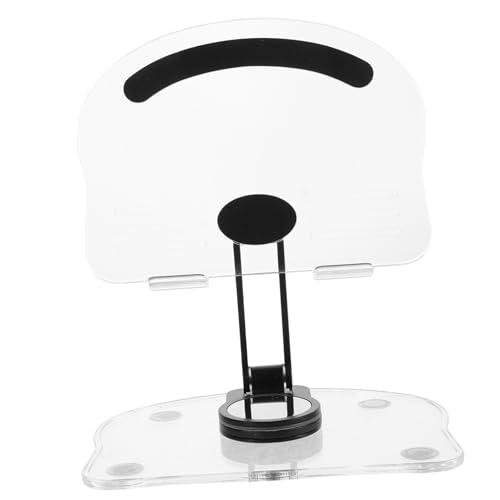 Vaguelly Klappbarer Tablet Halter Mit Rotation Transparenter Tablet Ständer Für Handys Für Schreibtisch Und Zuhause Stabil Und Praktisch von Vaguelly