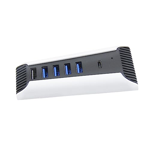 Vaguelly USB Hub Für Port USB Expander Adapter Für Spielkonsolen Desktop Hub Für Schnelle Datenübertragung Und Effiziente Nutzung Kompatibel Weiteren Geräten von Vaguelly