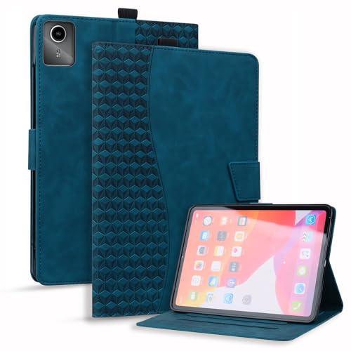 Vaitasy Hülle Kompatibel mit Lenovo Tab M11 11" 2024 Flip PU Leder Schutzhülle mit Magnetisch Ständer Hülle für Lenovo M11 TB330 - Blau von Vaitasy