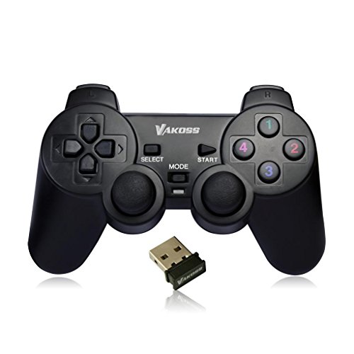 Vakoss GP-3925BK Drahtloses Gamepad Schwarz von Vakoss