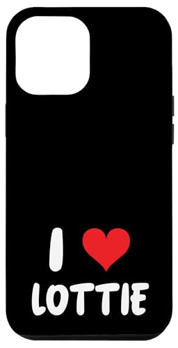 Hülle für iPhone 12 Pro Max I Love Lottie – Herz von Valentine Anniversary Apparel for Men Women by RJ