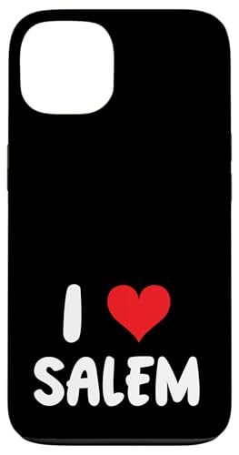 Hülle für iPhone 13 I Love Salem - Herz - Massachusetts Hexen Hexe Halloween von Valentine Anniversary Apparel for Men Women by RJ