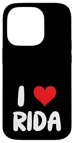 Hülle für iPhone 14 Pro I Love Rida - Herz von Valentine Anniversary Apparel for Men Women by RJ