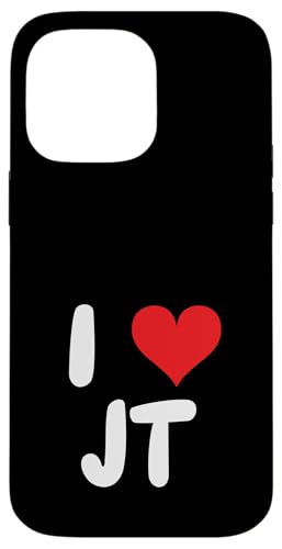 Hülle für iPhone 14 Pro Max I Love JT - Herz - Name von Valentine Anniversary Apparel for Men Women by RJ