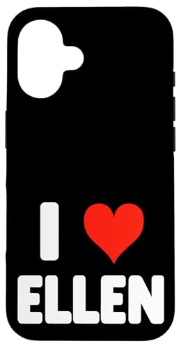 Hülle für iPhone 16 I Love Ellen - Herz von Valentine Anniversary Apparel for Men Women by RJ