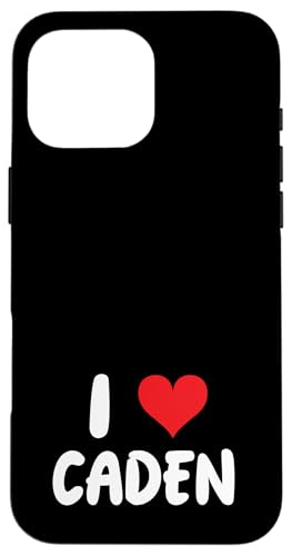 Hülle für iPhone 16 Pro Max I Love Caden - Herz von Valentine Anniversary Apparel for Men Women by RJ