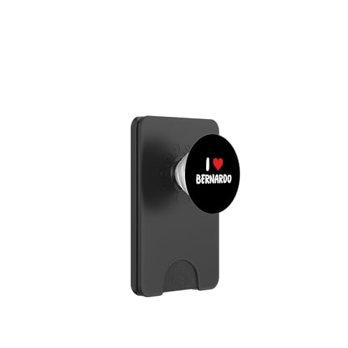 I Love Bernardo - Herz PopSockets PopWallet für MagSafe I Love Bernardo - Herz PopSockets PopWallet für MagSafe von Valentine Anniversary Apparel for Men Women by RJ