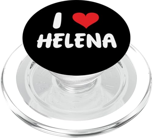 I Love Helena - Herz PopSockets PopGrip für MagSafe von Valentine Anniversary Apparel for Men Women by RJ