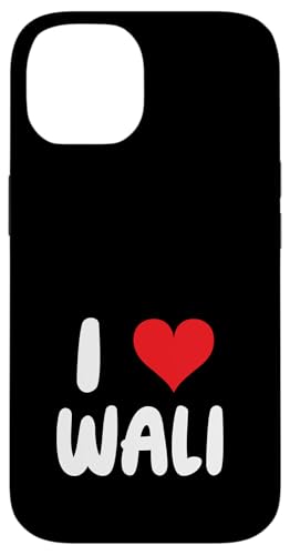 I Love Wali - Herz - Name Hülle für iPhone 14 von Valentine Anniversary Apparel for Men Women by RJ