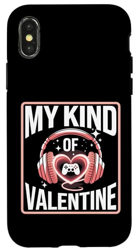 Hülle für iPhone X/XS Valentinsspiele Valentinstag Gamer Man Boy Controller von Valentine Is For Gaming And Video Games