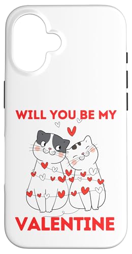 Hülle für iPhone 16 Wirst du meine lustige Single-Liebe zum Valentinstag sein? von Valentine Shopp