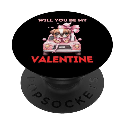 Wirst du meine lustige Single-Liebe zum Valentinstag sein? PopSockets Klebender PopGrip von Valentine Shopp