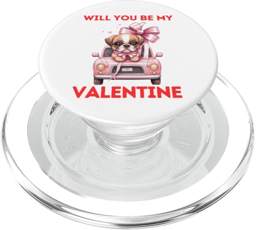 Wirst du meine lustige Single-Liebe zum Valentinstag sein? PopSockets PopGrip für MagSafe von Valentine Shopp