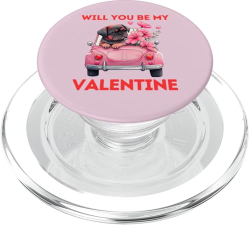 Wirst du meine lustige Single-Liebe zum Valentinstag sein? PopSockets PopGrip für MagSafe von Valentine Shopp