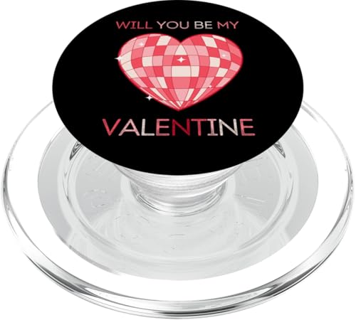 Wirst du meine lustige Single-Liebe zum Valentinstag sein? PopSockets PopGrip für MagSafe von Valentine Shopp